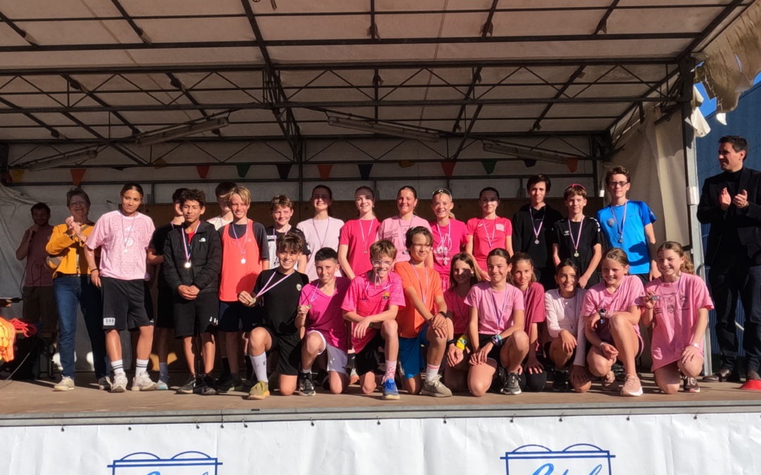 Un cross sportif et solidaire au collège