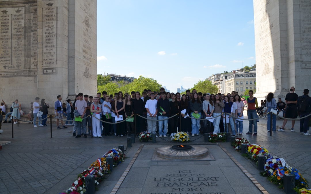 Voyage scolaire sur des hauts lieux de mémoires des deux conflits mondiaux.